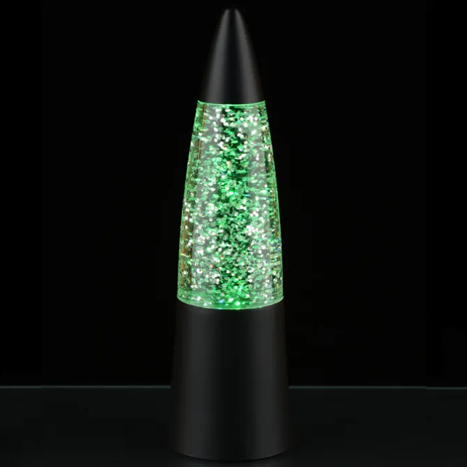 LED Glitter Rocket Lamp - 24 hr