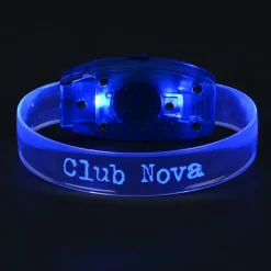 LED Glowing Bracelet - Laser Engraved