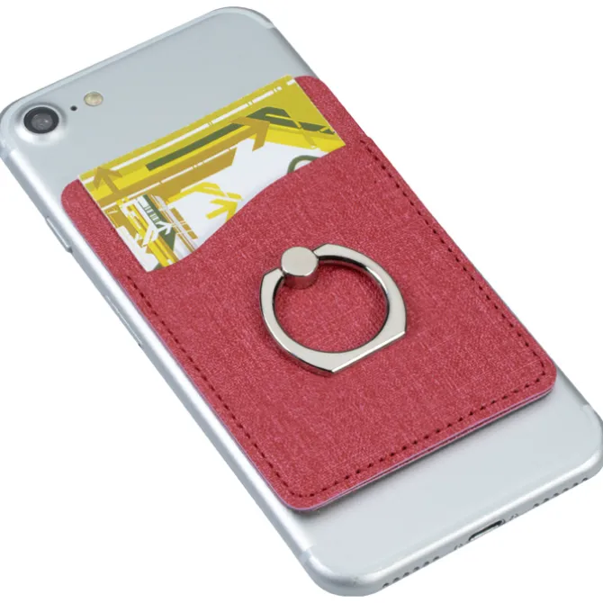 Leeman RFID Smartphone Wallet with Ring Phone Stand