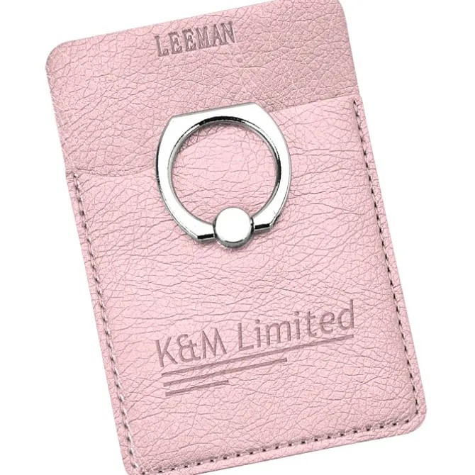 Leeman Shimmer Phone Wallet with Ring Stand