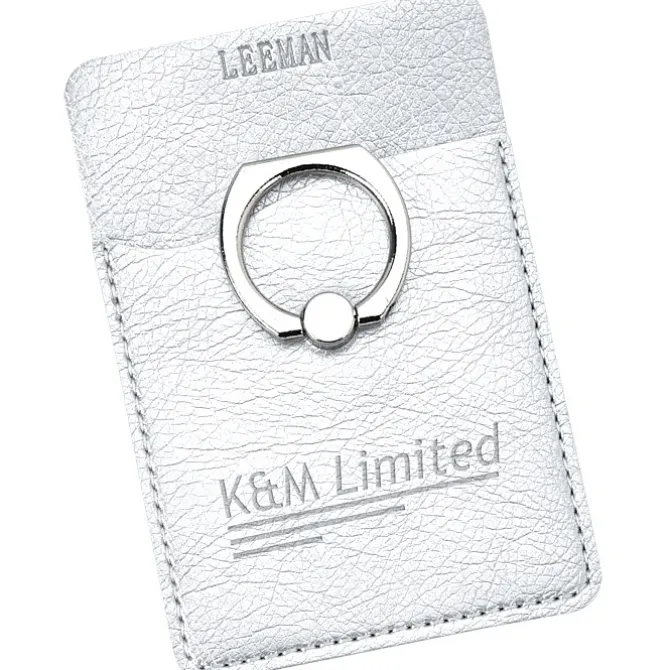 Leeman Shimmer Phone Wallet with Ring Stand