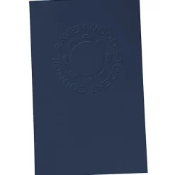 Legal Size Embossed Linen Paper Folder