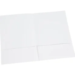 Legal Size Two-Pocket Presentation Folder - Linen