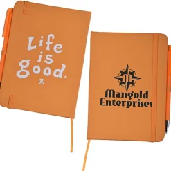 Life is Good TaskRight Afton Notebook with Pen - LIG