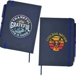 Life is Good TaskRight Afton Notebook with Pen - Full Color - Grateful