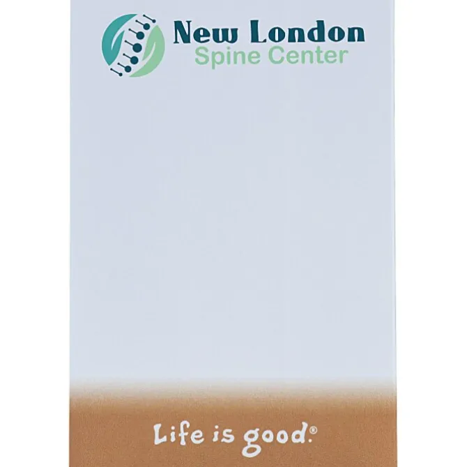 Life is Good TaskRight 6 inches x 4 inches Notepad - 25 Sheet