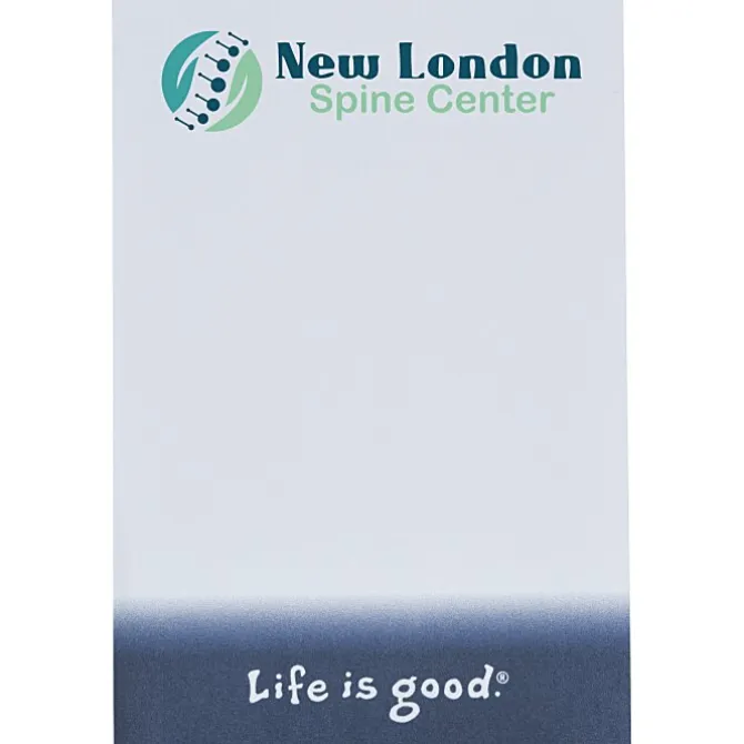 Life is Good TaskRight 6 inches x 4 inches Notepad - 25 Sheet