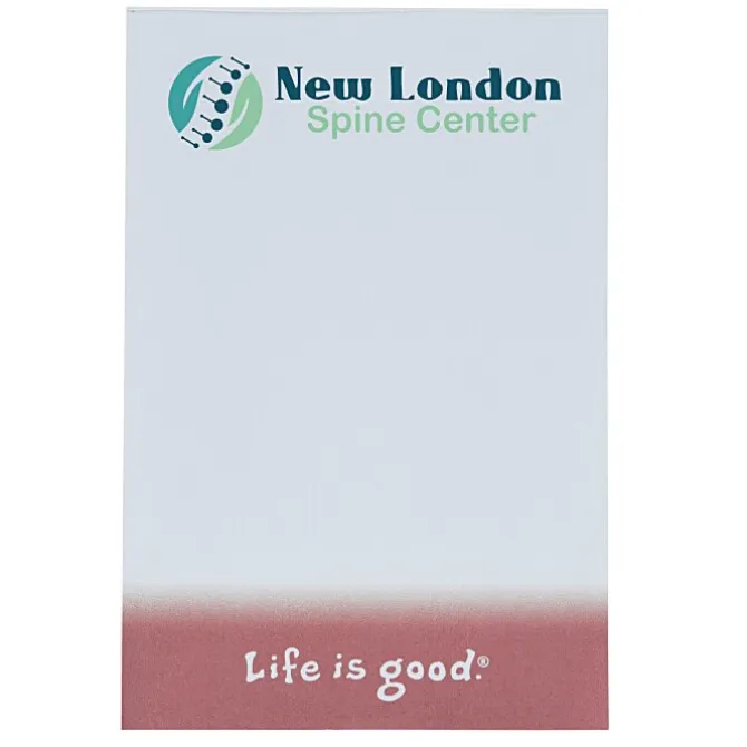 Life is Good TaskRight 6 inches x 4 inches Notepad - 25 Sheet