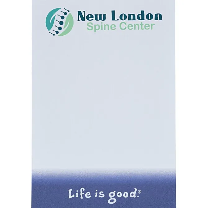 Life is Good TaskRight 6 inches x 4 inches Notepad - 25 Sheet