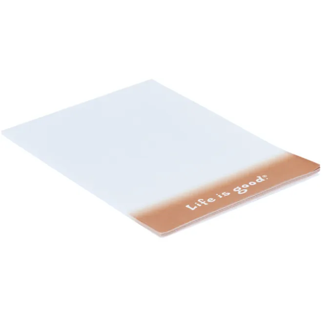 Life is Good TaskRight 6 inches x 4 inches Notepad - 25 Sheet