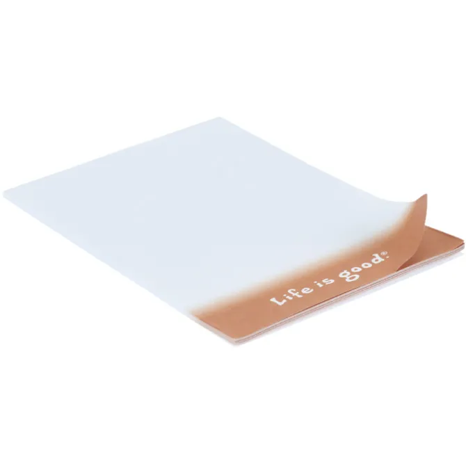 Life is Good TaskRight 6 inches x 4 inches Notepad - 25 Sheet