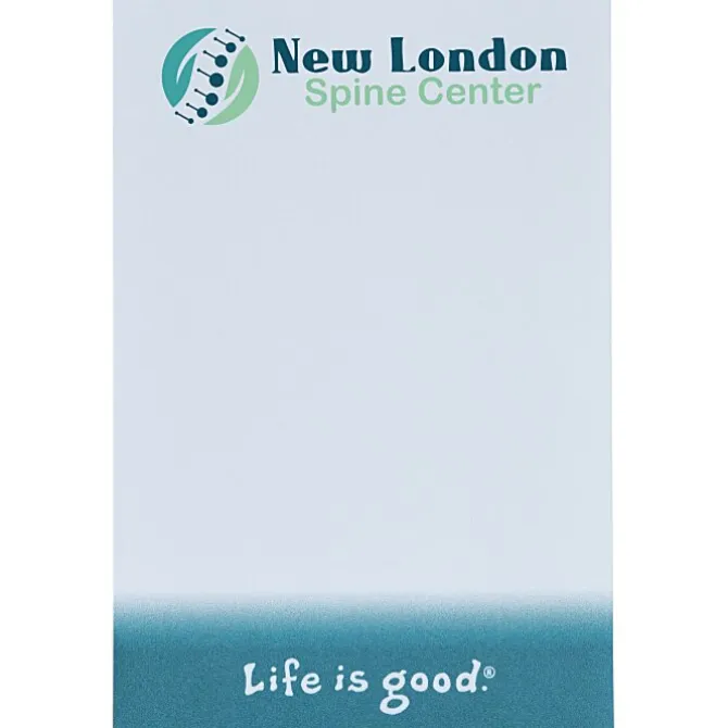 Life is Good TaskRight 6 inches x 4 inches Notepad - 25 Sheet
