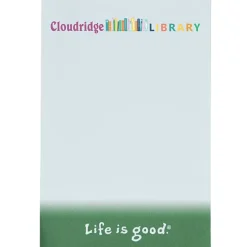 Life is Good TaskRight 6 inches x 4 inches Notepad - 50 Sheet