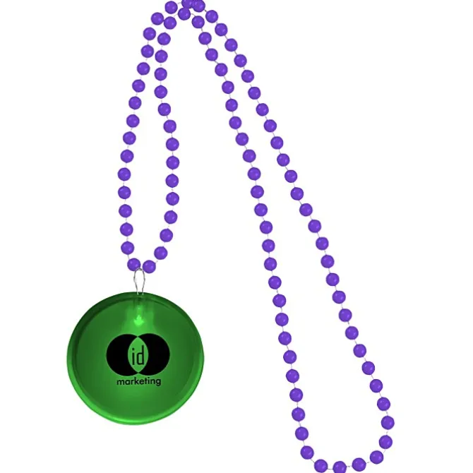 Light-Up Button with Beads
