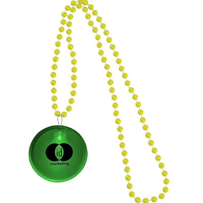Light-Up Button with Beads