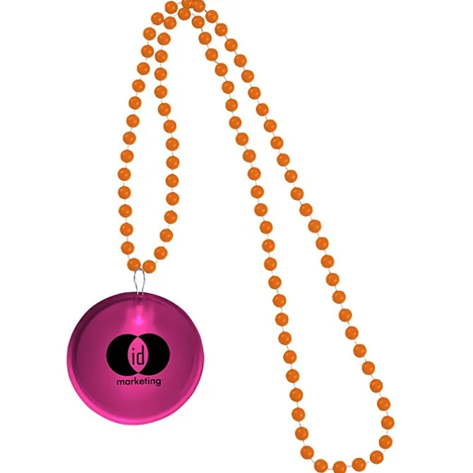 Light-Up Button with Beads