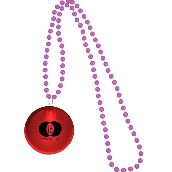 Light-Up Button with Beads