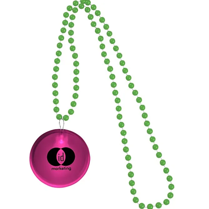 Light-Up Button with Beads