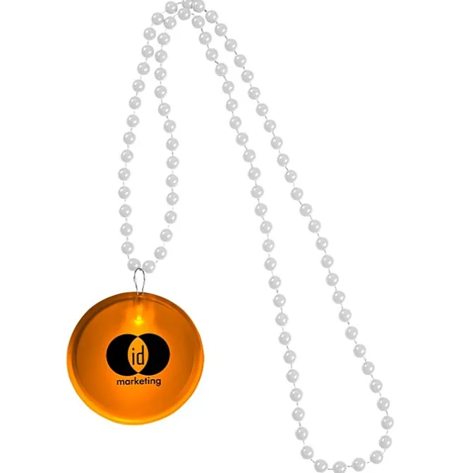 Light-Up Button with Beads