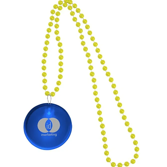 Light-Up Button with Beads