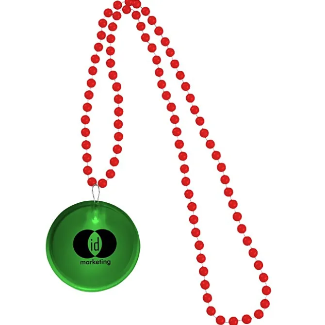 Light-Up Button with Beads