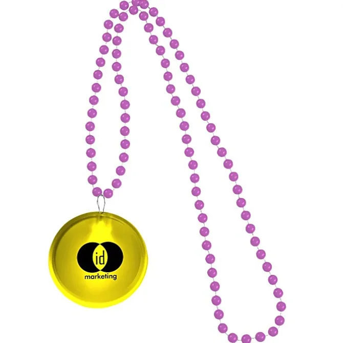 Light-Up Button with Beads