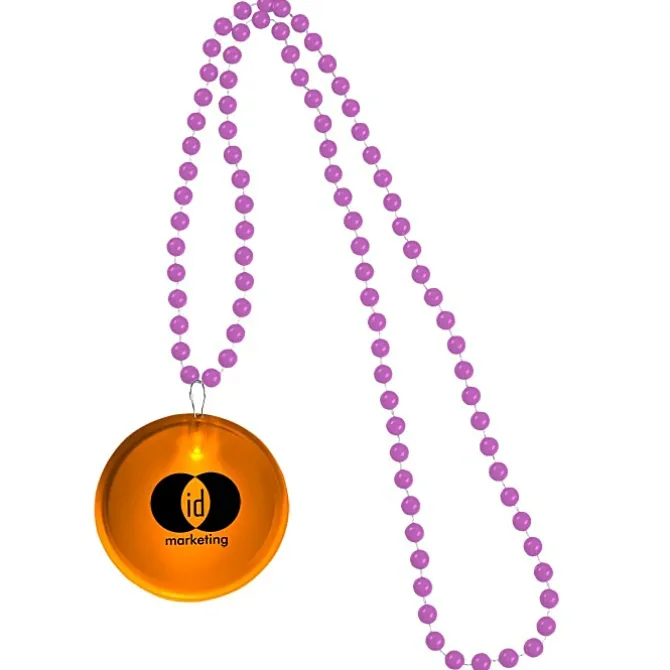 Light-Up Button with Beads
