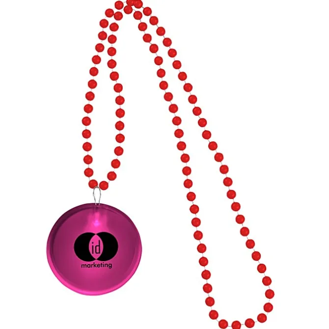 Light-Up Button with Beads