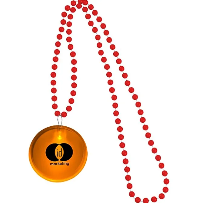 Light-Up Button with Beads