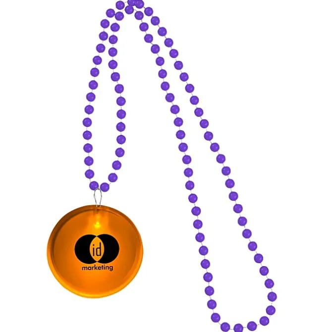 Light-Up Button with Beads