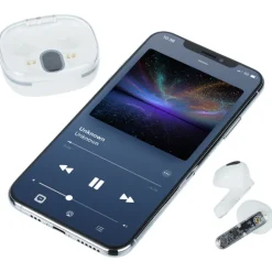 Light-Up Display True Wireless Earbuds - 24 hr