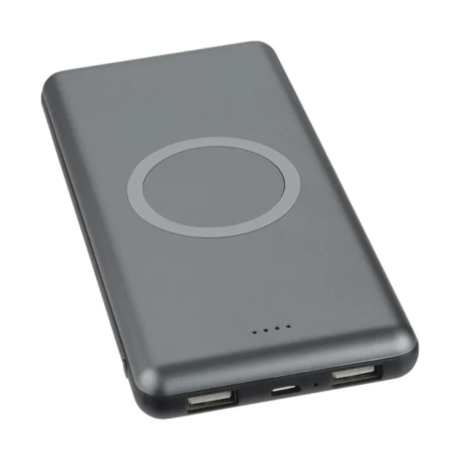 Light-Up Logo Qi Wireless Power Bank - 10,000 mAh
