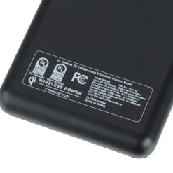 Light-Up Logo Qi Wireless Power Bank - 10,000 mAh