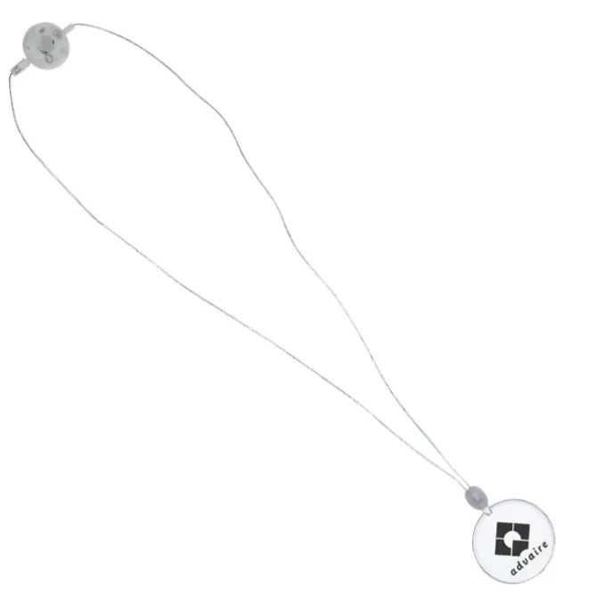 Light-Up Pendant Necklace - Circle