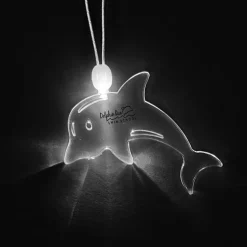 Light-Up Pendant Necklace - Dolphin