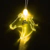 Light-Up Pendant Necklace - Horse