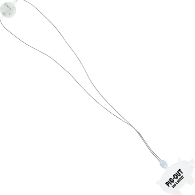 Light-Up Pendant Necklace - Pig