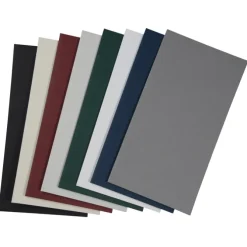 Linen Paper Two-Pocket Mini Folder - 9 1/2 inches x 5 inches
