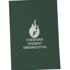 Linen Paper Two-Pocket Mini Folder - 8 3/4 inches x 6 inches