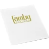 Linen Paper Two-Pocket Presentation Folder
