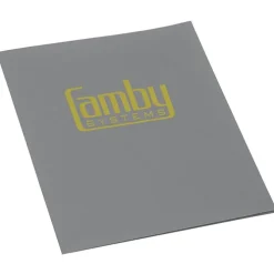 Linen Paper Two-Pocket Presentation Folder