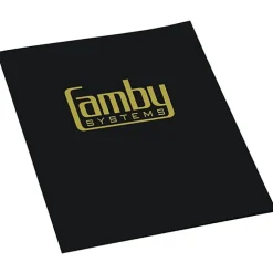Linen Paper Two-Pocket Presentation Folder