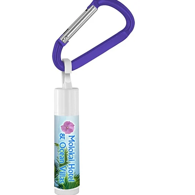 Lip Balm with Carabiner - Beach