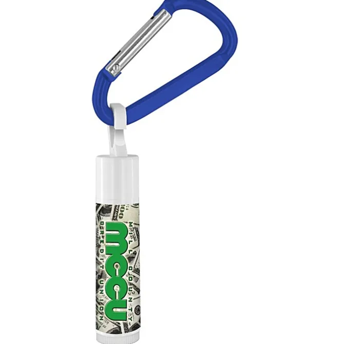 Lip Balm with Carabiner - Financial - 24 hr