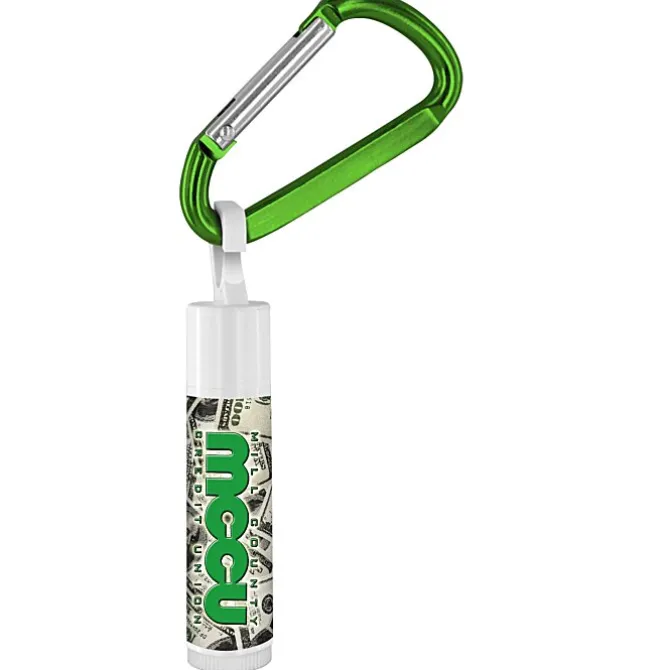 Lip Balm with Carabiner - Financial - 24 hr