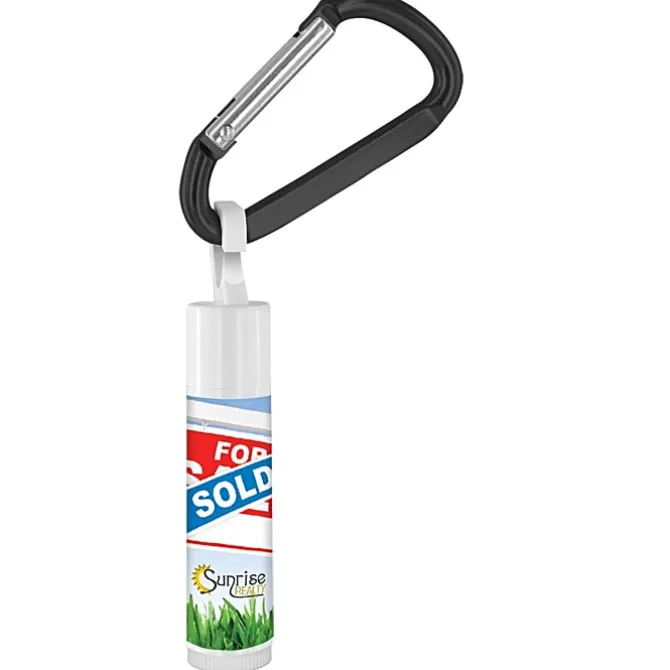 Lip Balm with Carabiner - For Sale