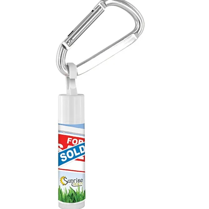 Lip Balm with Carabiner - For Sale - 24 hr