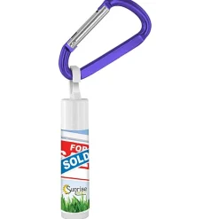 Lip Balm with Carabiner - For Sale - 24 hr