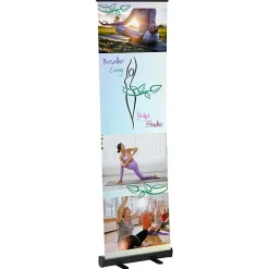 LiteWay Retractable Banner Display - 24 inches