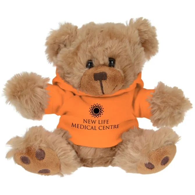 Little Paw Bear with Hoodie - Brown